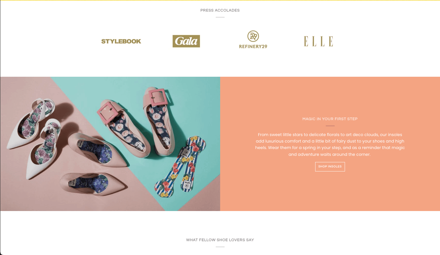 AirPufs ecommerce website and product collection