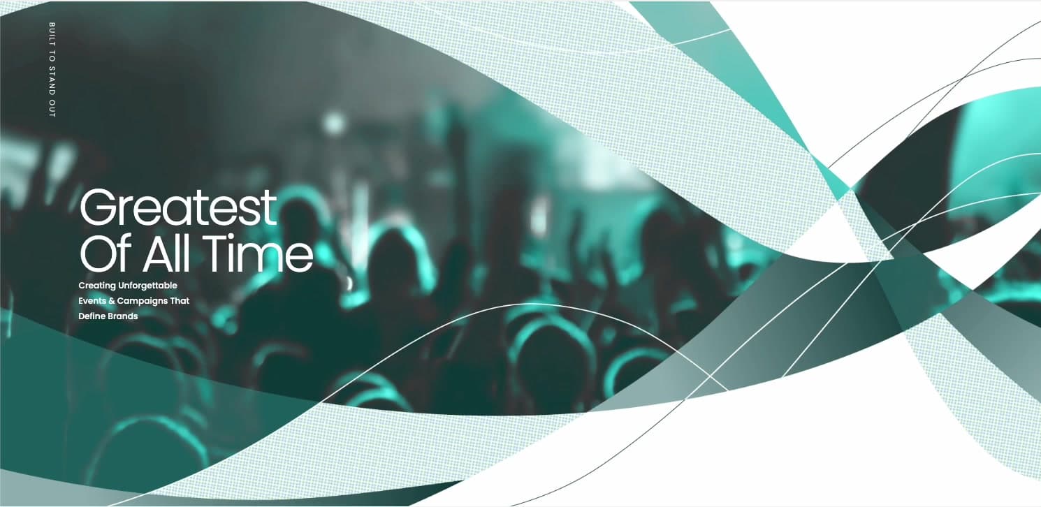 GOAT Production event management and production website